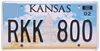 kansas license plate
